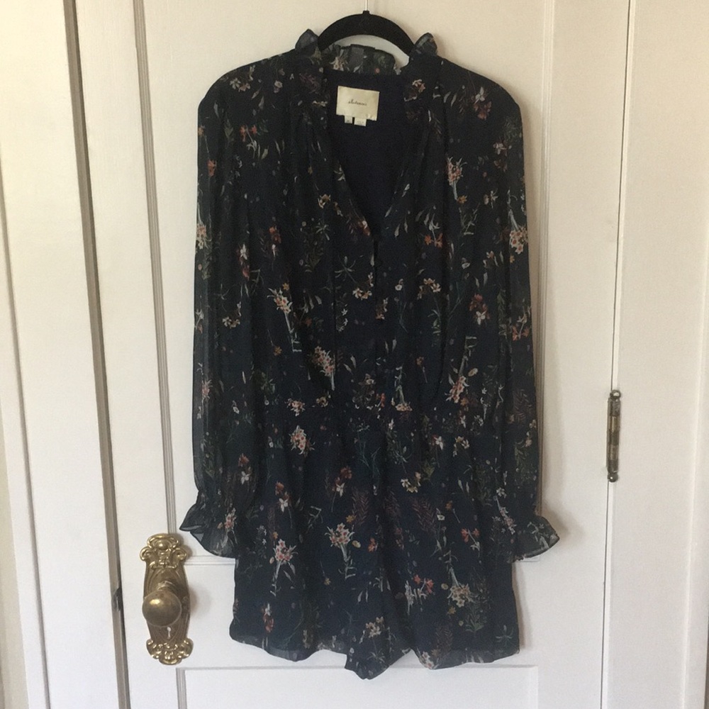 Anthropologie Elevenses Romper